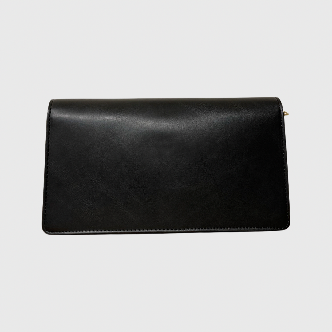 Squared Faux Leather Bag – ellez shop